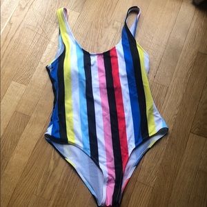 One piece bathing suit